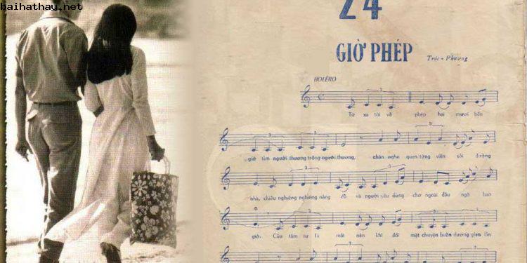 24 Giờ Phép – Bài hát gợi tình nhất trong nhạc vàng